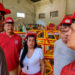 Comitiva visita galpões do Garantido e constata o nível do espetáculo preparado para o Bumbódromo