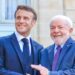 Lula e Macron conversam sobre acordo entre Mercosul e União Europeia