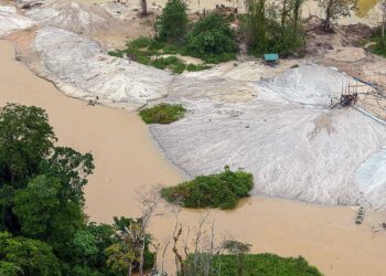 Garimpo de ouro na Amazônia cresceu mais de 90% em oito anos