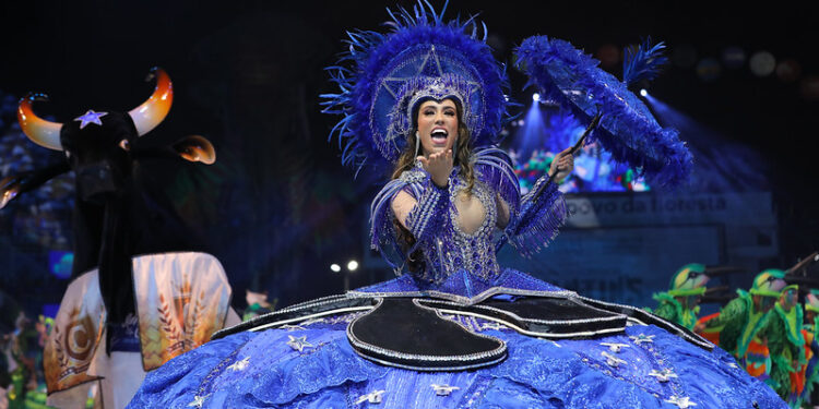 Caprichoso encerra a primeira noite do 56º Festival Folclórico de Parintins e emociona torcedores azulados
