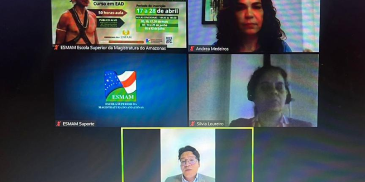 Eliésio Marubo participa de debate sobre o poder judiciário e o direito dos povos indígenas