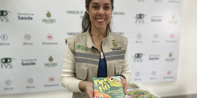 FVS-RCP recebe doação de 400 livros para combate e prevenção contra abuso sexual de crianças e adolescentes