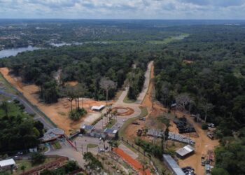 Obras de infraestruturas de condomínio estão parcialmente concluídas