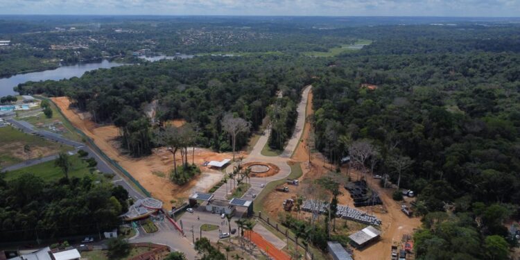 Obras de infraestruturas de condomínio estão parcialmente concluídas