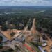 Obras de infraestruturas de condomínio estão parcialmente concluídas