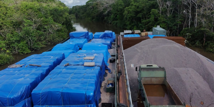 CMA conclui a maior missão logística fluvial militar no Vale do Javari
