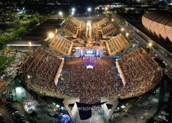 Festa da vitória reúne mais de 35 mil pessoas no Sambódromo, diz Caprichoso