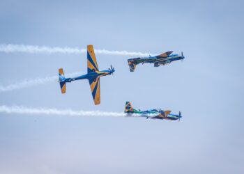 Manaus recebe espetáculo da Esquadrilha da Fumaça hoje (8/7), na Ponta Negra
