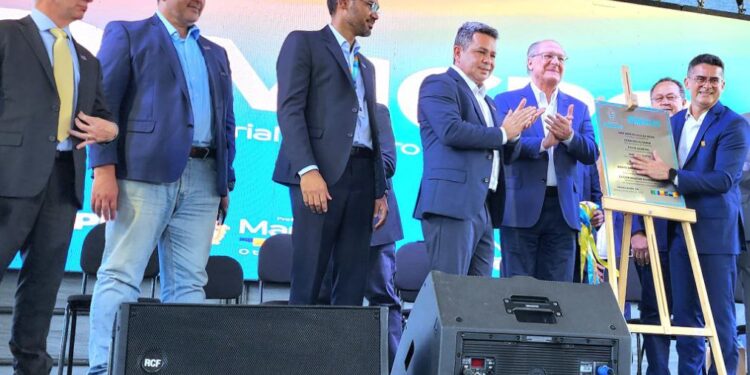 Presidente do TCE-AM participa de inauguração do Micro Distrito Industrial de Manaus