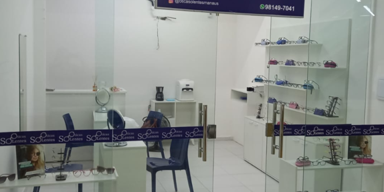 Ótica Só Lentes inaugura nesta segunda-feira (07/08) no Centro de Manaus