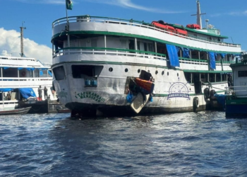 Explosão ocorrida em barco no Porto de Manaus deixa um morto e 7 feridos