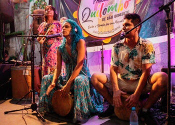 ‘Carimbolando’ terá show gratuito com música afro-ameríndia no Largo São Sebastião