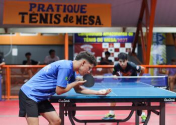Vila Olímpica de Manaus é sede da 2ª etapa do Tênis de Mesa Brasil Challenge Plus