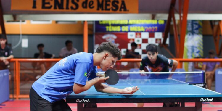 Vila Olímpica de Manaus é sede da 2ª etapa do Tênis de Mesa Brasil Challenge Plus