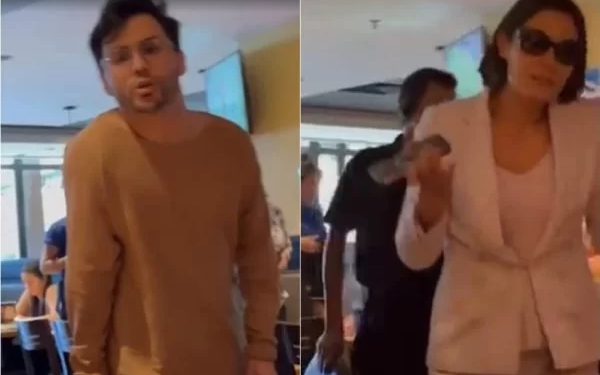 Joias: Michelle Bolsonaro reage e maquiador joga copo em mulher