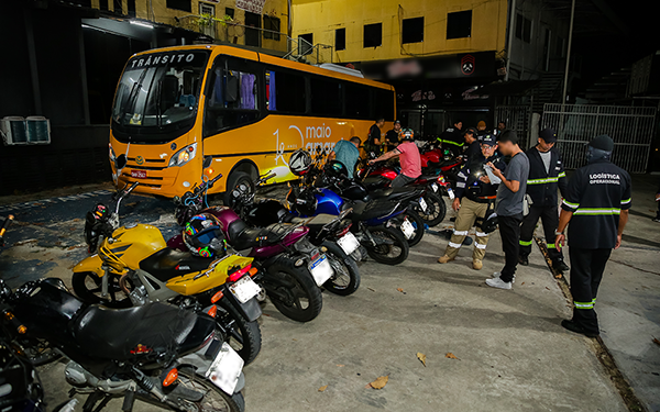 Detran-AM: operação de fiscalização registra 490 infrações de trânsito em Manaus 