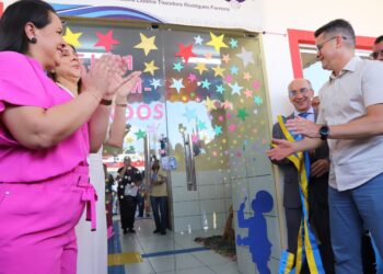 Presidente do TCE-AM participa da inauguração de creche que homenageia sua trisavó, 1ª educadora pública do AM