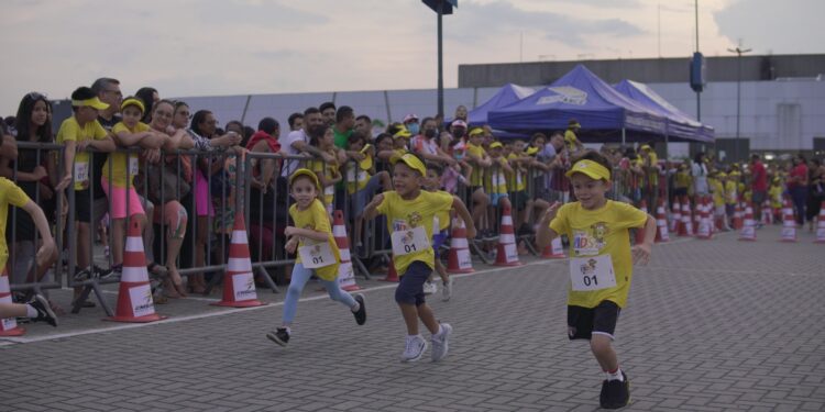 Inscrições abertas para a Corrida Kids do Amazonas Shopping, realizada em comemoração ao Dia das Crianças