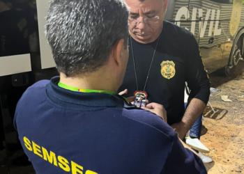 Homem é preso em flagrante ao vender pulseiras falsas do #SouManaus