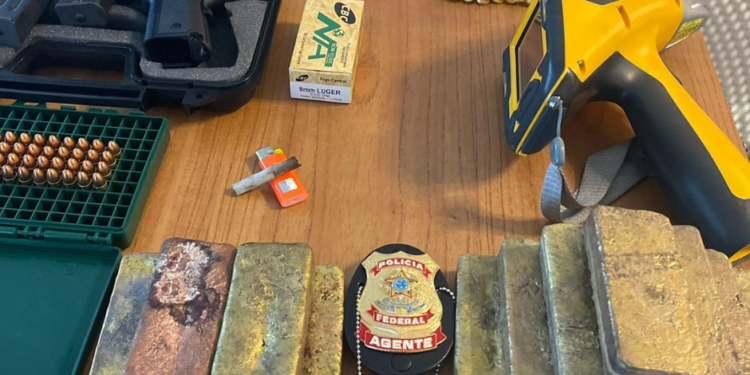 Em Manaus, PF e Receita Federal deflagram operação contra mineração ilegal de ouro