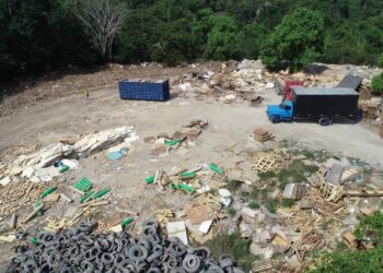 Ipaam embarga atividade ilegal em área no Puraquequara