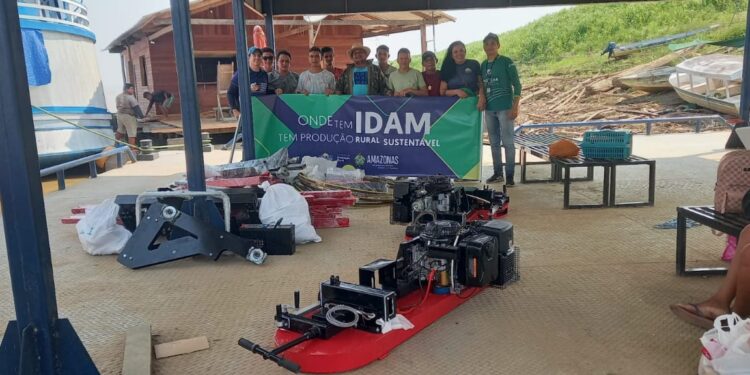 Governo do Amazonas investe no desenvolvimento sustentável com manejo florestal em Manicoré