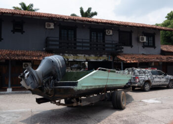 Polícia Militar do Amazonas apreende armas e munições após confronto com ‘piratas’ no rio Negro