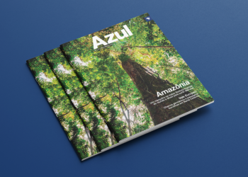 Amazonas é destaque em capa da Revista Azul Linhas Aéreas