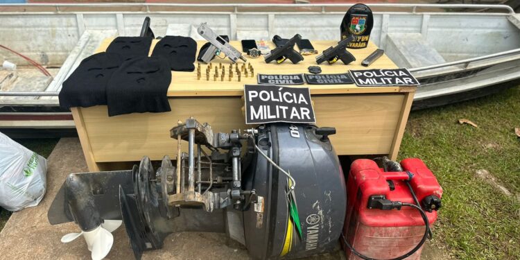 Piratas do rio são presos em Alvarães, em posse de armas e objetos roubados