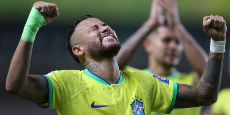 Neymar bate recorde em show da Seleção no Mangueirão