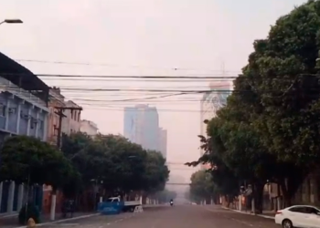 Prefeitura diz que quase 60 focos de queimadas no interior causam fumaça em Manaus