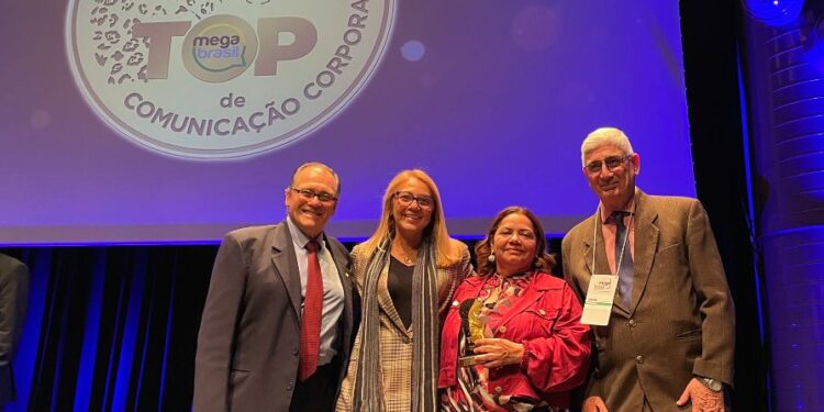 Três Comunicação ganha o Prêmio Top Mega Brasil, como Melhor Agência da Região Norte