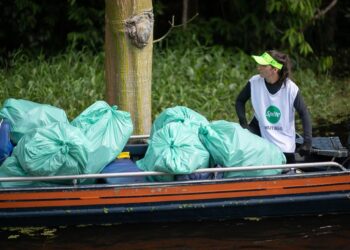 Em celebração ao Dia da Amazônia, Pacto Global da ONU e Remada Ambiental realizam edição especial de mutirão de limpeza na Marina do Davi