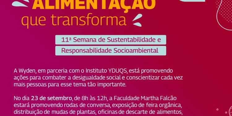 Martha Falcão Wyden realiza Semana de Sustentabilidade com feira de produtos orgânicos e distribuição de mudas