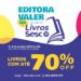 Editora Valer dará até 70% de desconto em livros na 38ª. Feira do SESC
