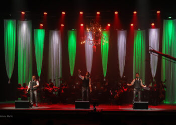 Amazing Tenors interpretam sucessos de Andrea Bocelli no Teatro Amazonas