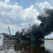 No rio Negro, PF destrói balsas utilizadas no garimpo ilegal e apreende ouro
