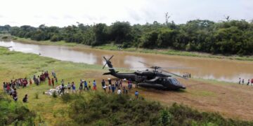 Governador do AM confere balanço da ação integrada do Estado e Forças Armadas na Operação Estiagem na região do Solimões