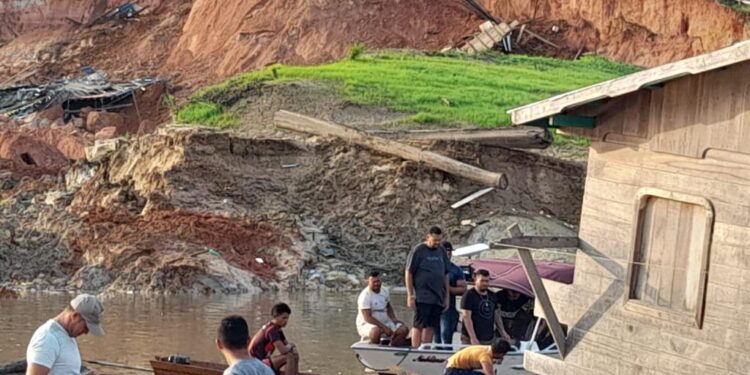 Serviço Geológico do Brasil diz que indícios do deslizamento ocorrido em Beruri foram identificados em 2014