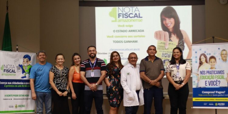 Campanha Nota Fiscal Amazonense realiza entrega de cheques simbólicos para vencedores na Sefaz
