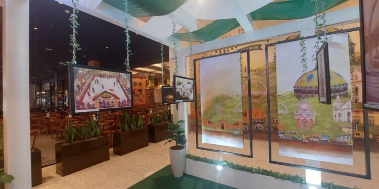 Exposição em homenagem ao aniversário de Manaus já pode ser visitada, no Amazonas Shopping