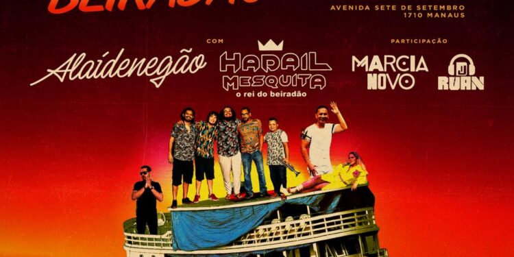 Noite do Beiradão acontece no dia 10 de novembro no Curupira Mãe do Mato