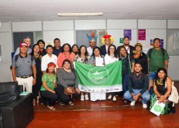 Ministério dos Povos Indígenas e Funai recebem representantes da COIAB