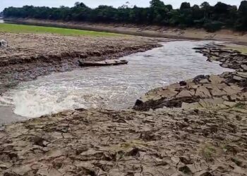 Estiagem: Lago Aruaú seca e isola mais de 165 famílias na zona rural de Manaus