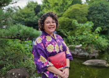 Professora da Escola Bilíngue Jacimar Gama participa de intercâmbio no Japão