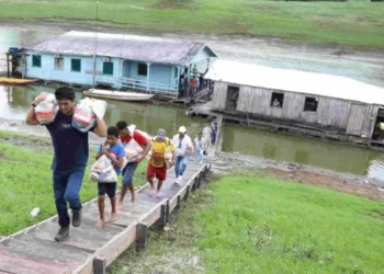 Governo do Amazonas divulga boletim sobre a estiagem no estado nesta terça-feira (14/11)