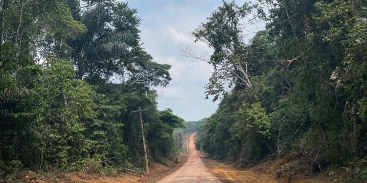 Governo do Amazonas inicia pavimentação dos ramais do Acajatuba e Terra Preta, em Manacapuru