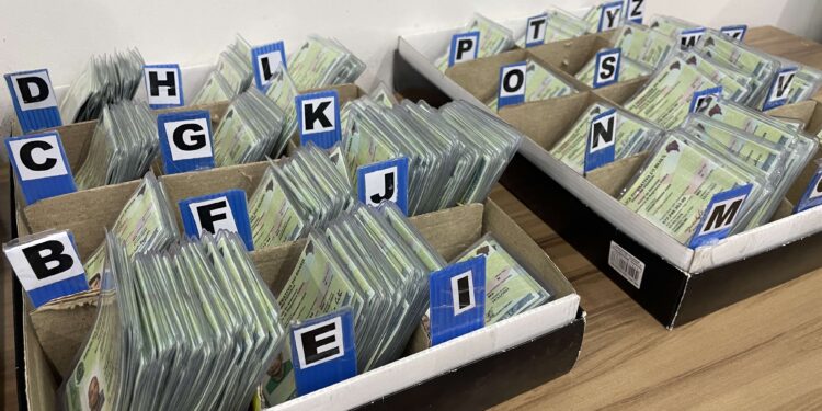 Cerca 6 mil Carteiras de Identidade Nacional que estão nos PACs de Manaus são de crianças