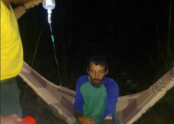 Brigadistas caminham 34 km para salvar lavrador picado por cobra venenosa, no interior do AM