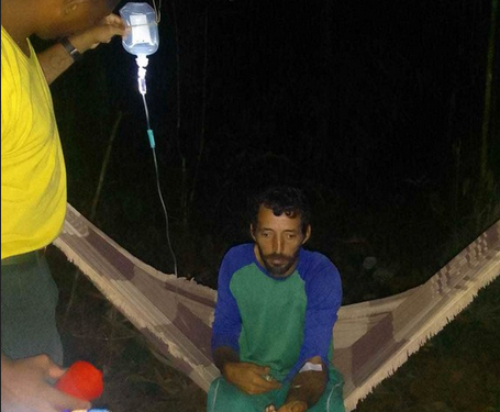 Brigadistas caminham 34 km para salvar lavrador picado por cobra venenosa, no interior do AM